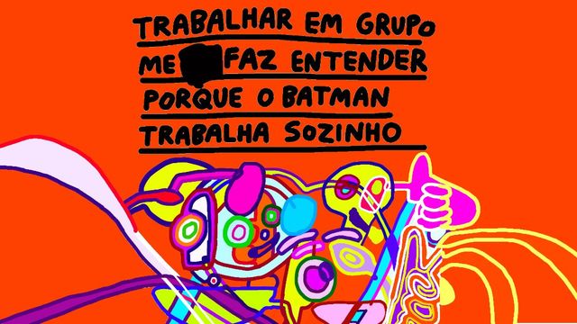 Trabalhar em grupo me faz entender — by Pedro Vinicio