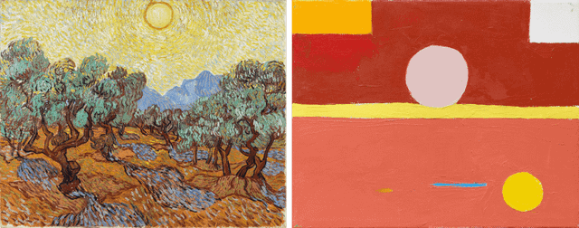 Van Gogh e Etel Adnan: a linguagem das cores