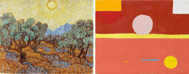 Van Gogh e Etel Adnan: a linguagem das cores