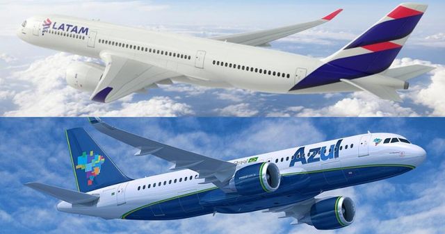 Azul e Latam agora voam juntas. Prelúdio de fusão?