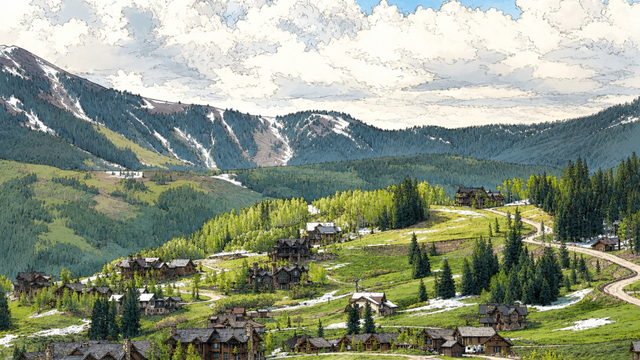 Em Aspen, a neve está fraquinha – esfriando um mercado milionário