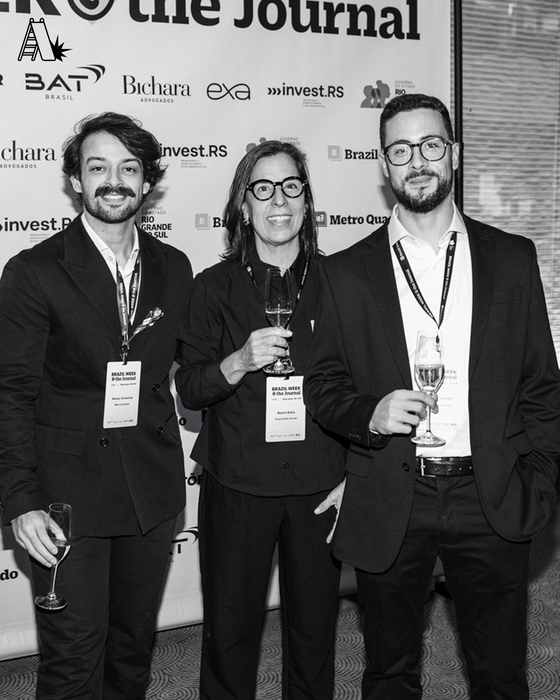 Wesley Gonsalves, Beatriz Bahia e Rodolfo Paioletti