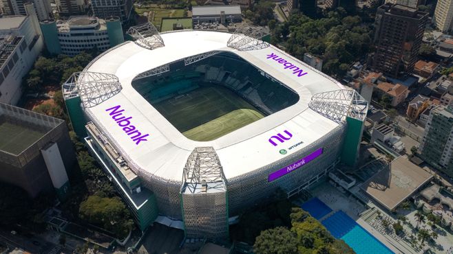 Parque Nubank? O novo “dono” do estádio do Palmeiras