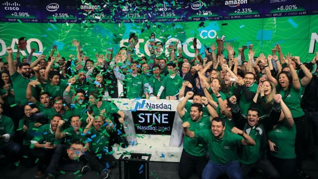 Stone negocia abaixo do preço do IPO