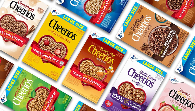 O Cheerios encalhou: General Mills desaba com queda nas vendas