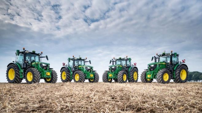 Deere desaba 11% apesar da pujança do agronegócio