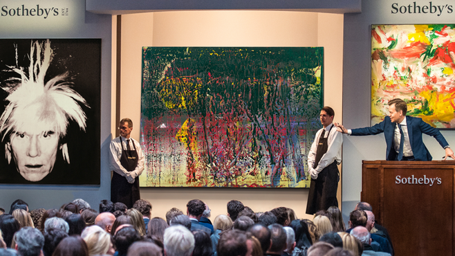 O mercado de arte está voltando. Para a Sotheby’s, o timing é perfeito
