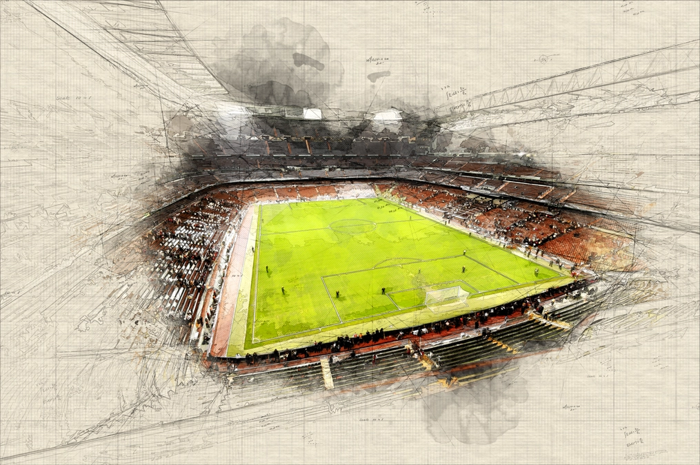 Nos estádios, as áreas ociosas também estão sendo colocadas para jogo