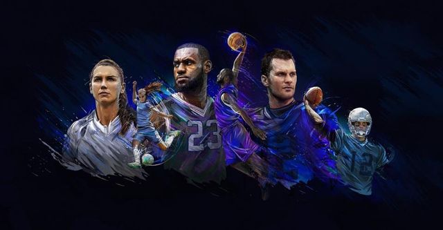 Religion of Sports — os atletas no jogo do conteúdo