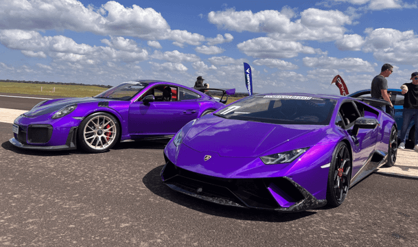 O clube dos 300 km/h — numa pista aprovada pela NASA
