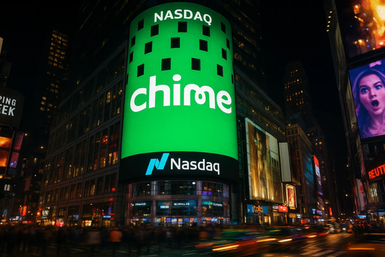 Chime, uma fintech de inclusão bancária, dispara 37% na estreia na Nasdaq