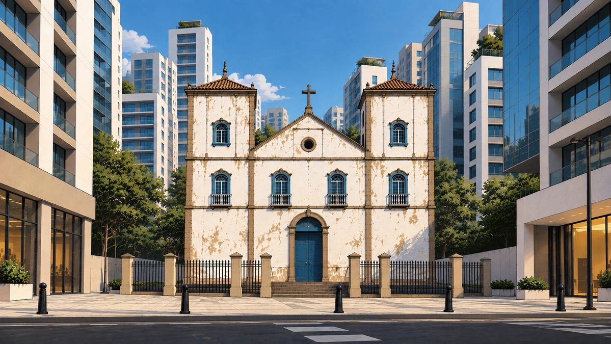 Quem tem boca vai a Roma. Quem quer terreno da Igreja, também
