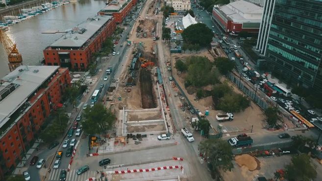 O canteiro de obras de Macri