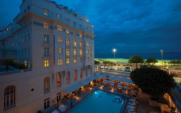 No Copacabana Palace, uma ação de luxo com desconto