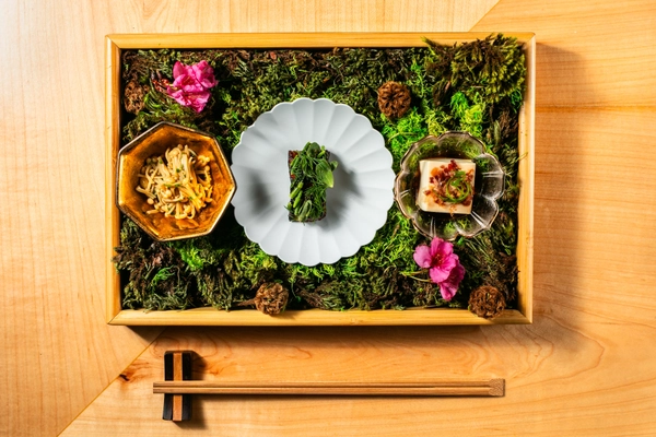 A hierarquia do menu degustação