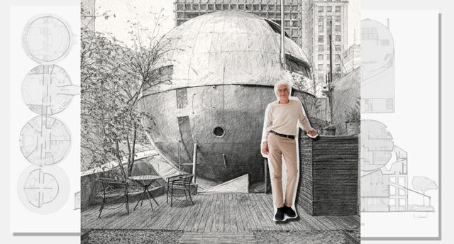As utopias urbanas de Eduardo Longo, o arquiteto da Casa Bola