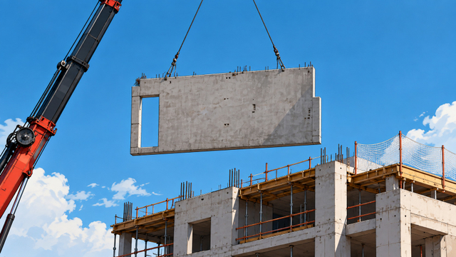 Começa um teste para acelerar a industrialização nas obras