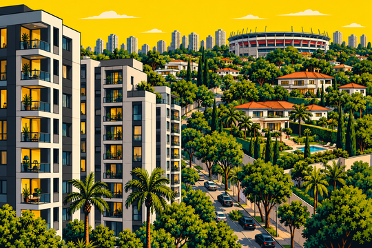 A onda de estúdios chegou até o Morumbi