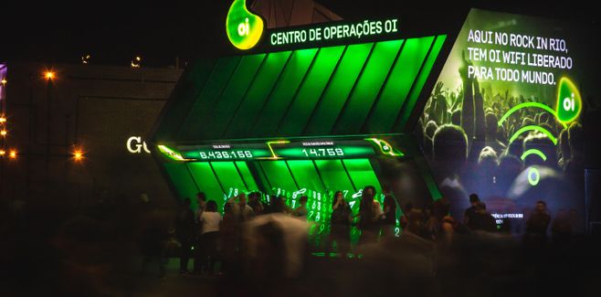 No Rock in Rio, o show da Oi foi fora dos palcos