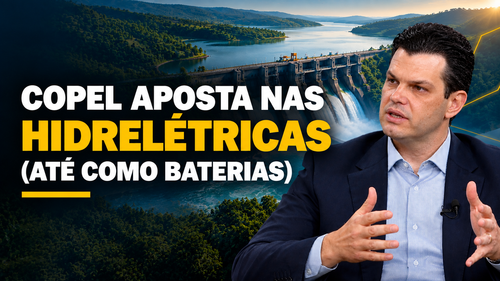 Copel quer usar hidrelétricas como baterias, e levará projetos ao Governo