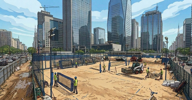 Na Faria Lima, o beach tennis já fez o ‘high’