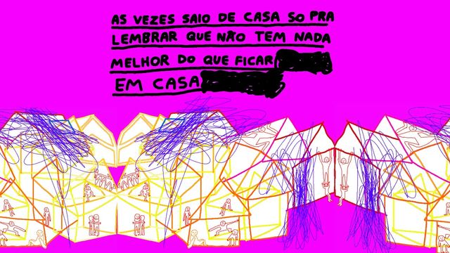 Às vezes saio de casa só pra lembrar que — by Pedro Vinicio