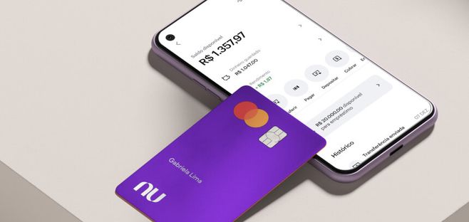 Nubank tem lucro recorde e ROE de 21%; carteira de crédito desacelera