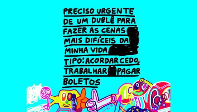 Preciso urgente de um dublê — by Pedro Vinicio