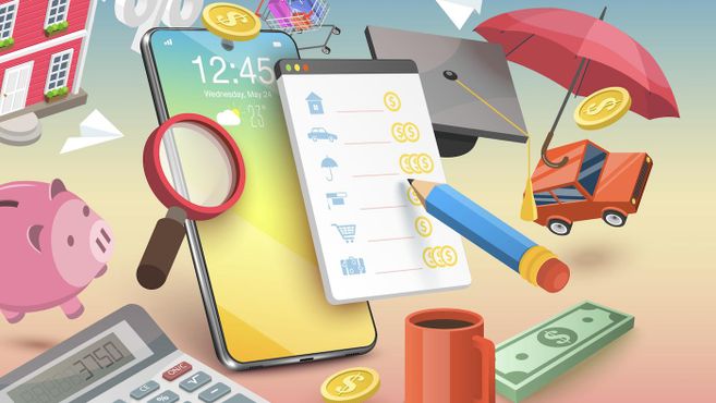 Conheça suas finanças antes de ir às compras