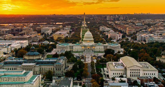 Os escritórios de Washington estão vazios — e virando moradia