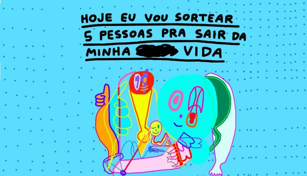 Hoje eu vou sortear 5 pessoas  — by Pedro Vinicio