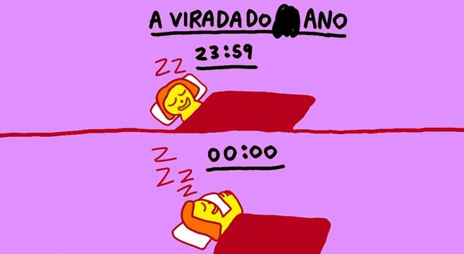A virada do ano — by Pedro Vinicio