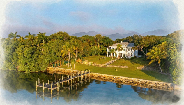 Em Coconut Grove, a valorização das mansões tem um nome: Ken Griffin