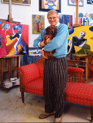 David Hockney experimentou com tudo — e coloriu o mundo