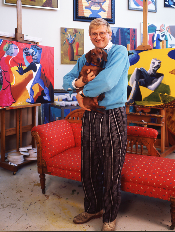 David Hockney experimentou com tudo — e coloriu o mundo