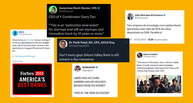 Piadas, sarcasmo, bizarrices: os tweets que resumem a quebra do SVB