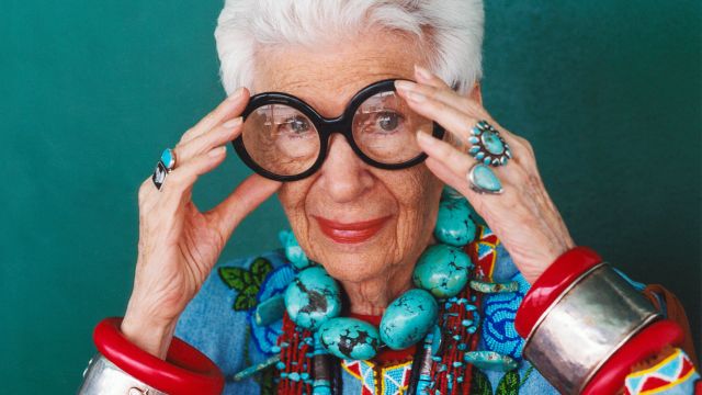 MEMÓRIA: Iris Apfel, original de fábrica