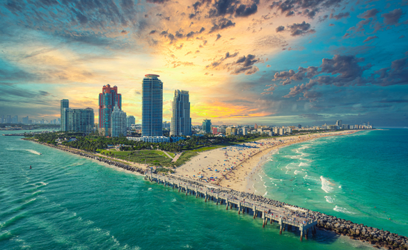 Miami bate novo recorde de vendas de imóveis de luxo