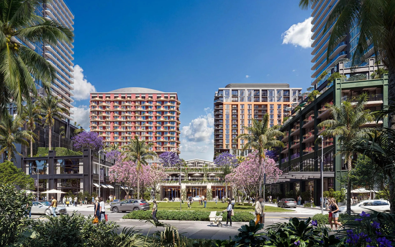 No coração de Miami, um novo bairro ‘walkable’
