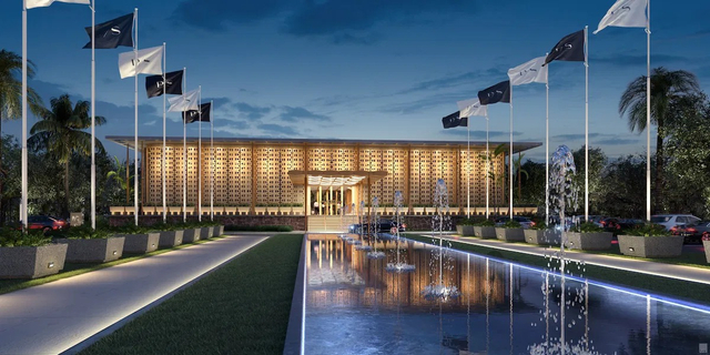 O novo terminal privativo do Aeroporto de Miami