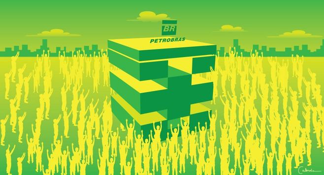 “O presidente que privatizou a Petrobras”