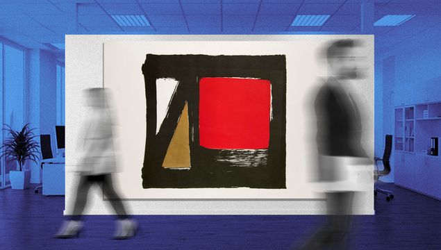 Os escritórios de bancos que são verdadeiros museus de arte