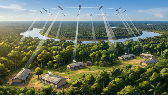 A SpaceX me ajudou a conectar 140 escolas na Amazônia. Tenho 16 anos