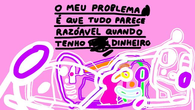 O meu problema é que — by Pedro Vinicio
