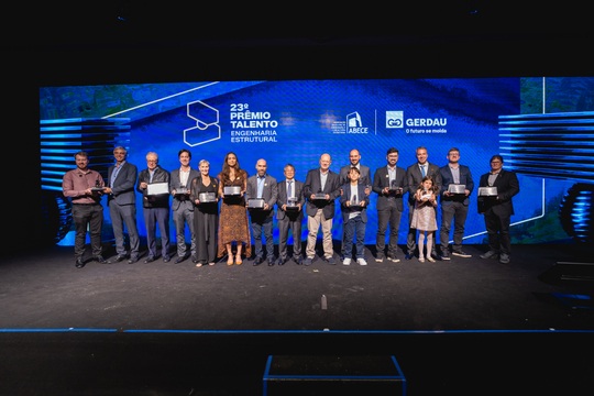 Gerdau e ABECE anunciam vencedores do 23º Prêmio Talento Engenharia Estrutural