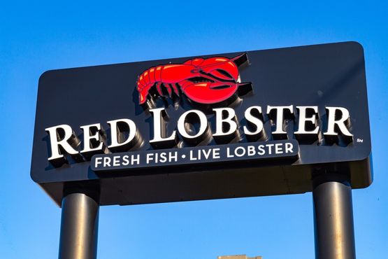 A Red Lobster não consegue evitar o vermelho