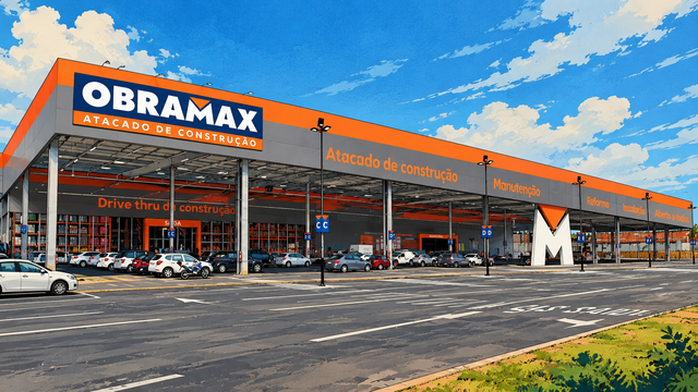 O plano deste atacarejo de materiais para superar os depósitos de bairro