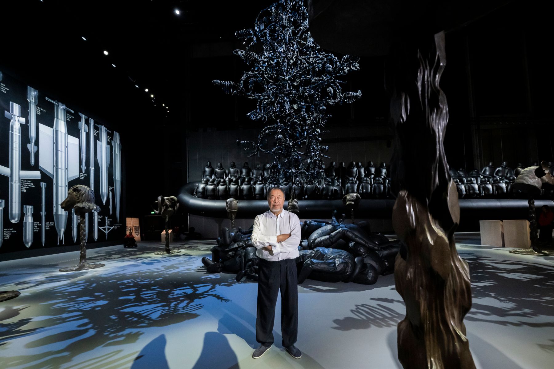 A exposição monumental e intimidadora de Ai Weiwei