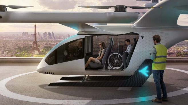 United investe na Eve – e vai comprar 400 ‘carros voadores’