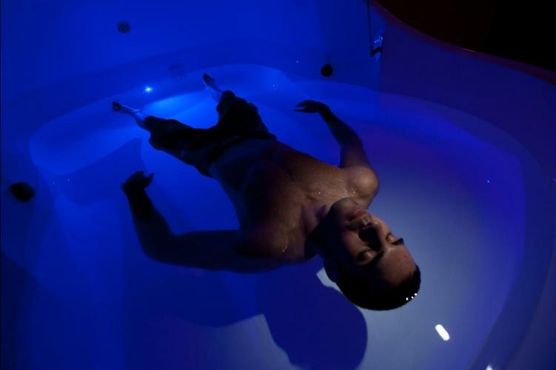 Como flutuei como se estivesse no Mar Morto